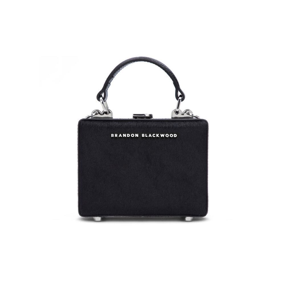 Brandon Blackwood black ponyhair mini Kendrick trunk